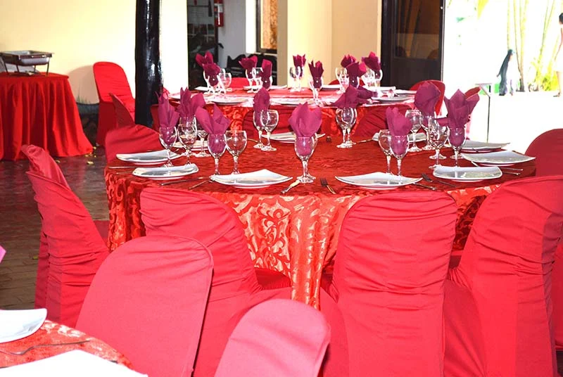 Decoração de mesa para eventos